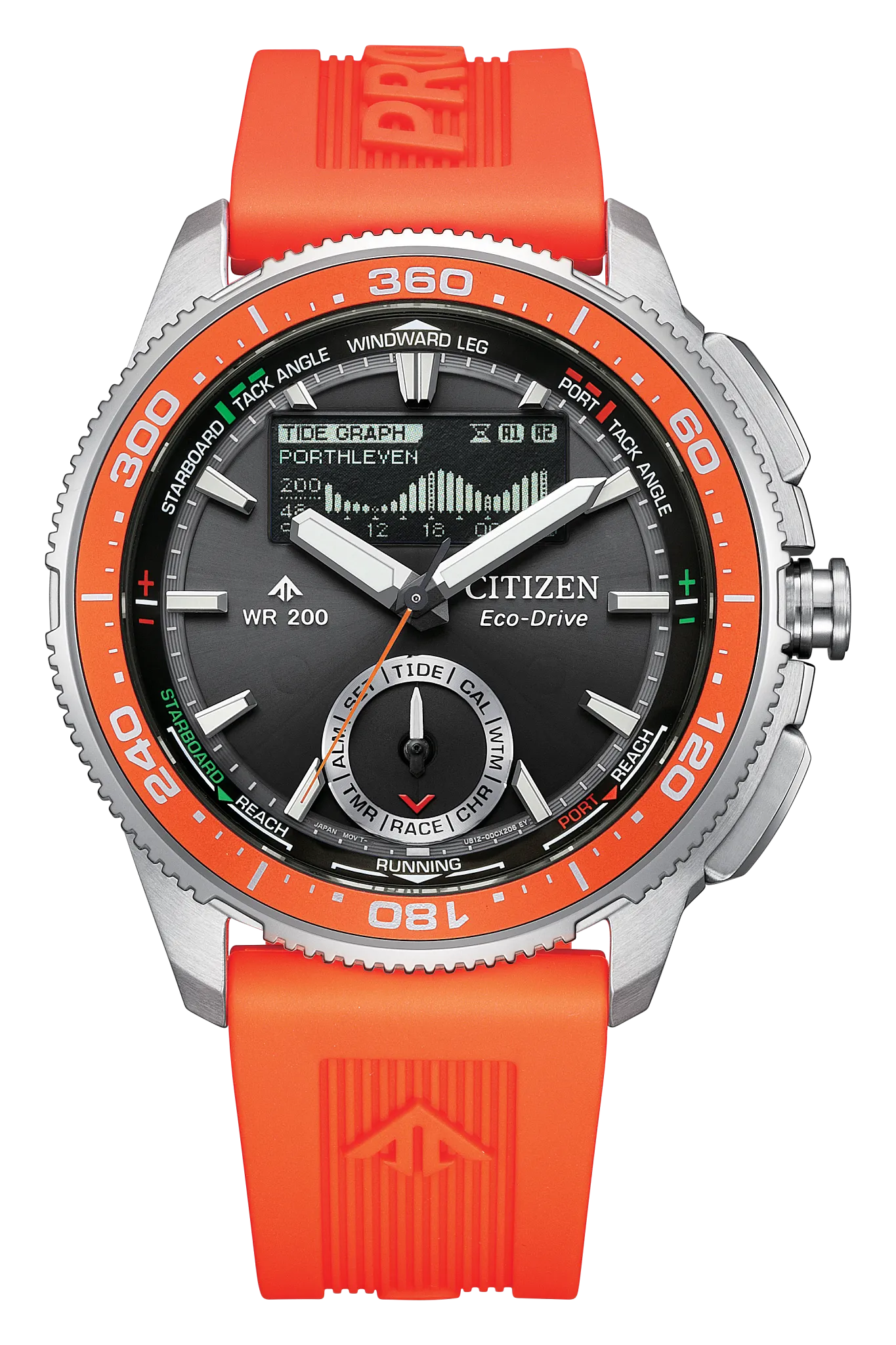 Promaster WaveTracker Black Dial BENEBiOL™ PU Strap JV3000-13E